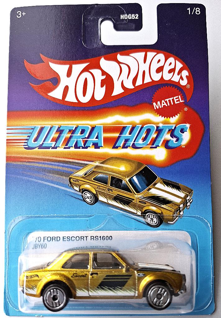 Hot Wheels Ultra Hots '70 Ford Escort RS1600 , Spectraflame, Ophalen, Nieuw, Auto