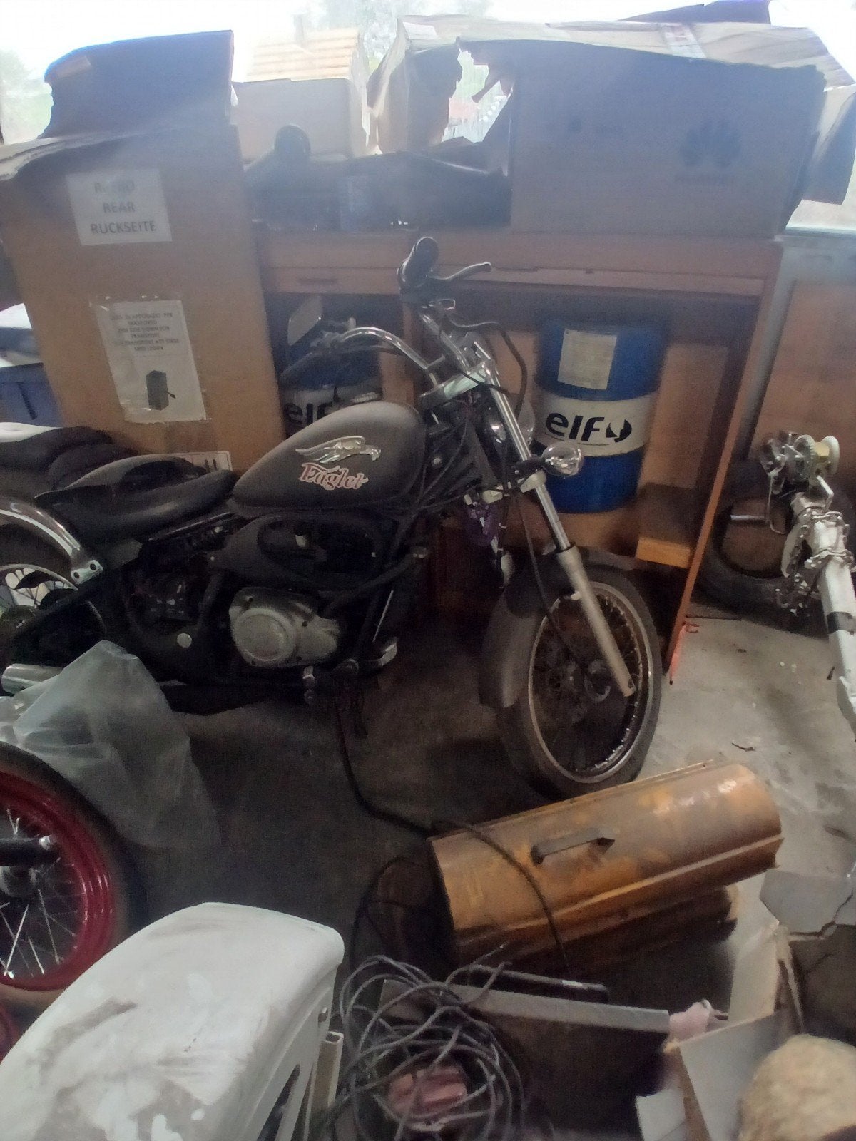 gilera eaglet, Fietsen en Brommers, Overige merken, 6 versnellingen, Maximaal 45 km/u, Ophalen of Verzenden