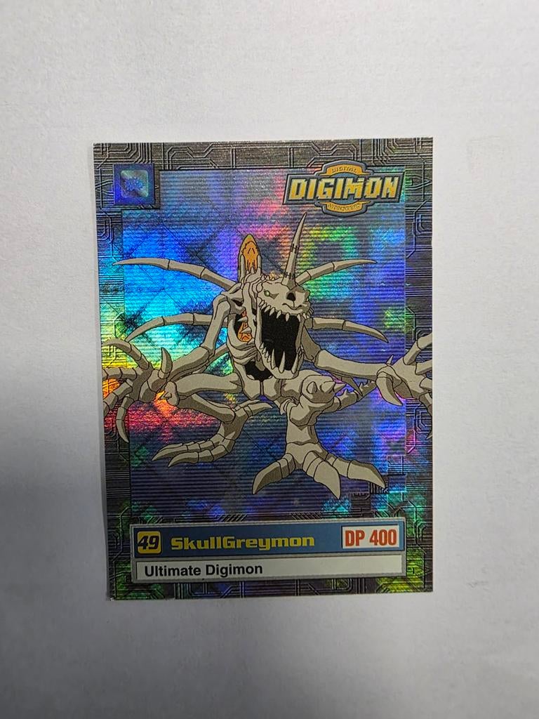 Digimon Kaart #49 SkullGreymon - Ultimate Digimon Foil, Hobby en Vrije tijd, Verzamelkaartspellen | Overige, Zo goed als nieuw