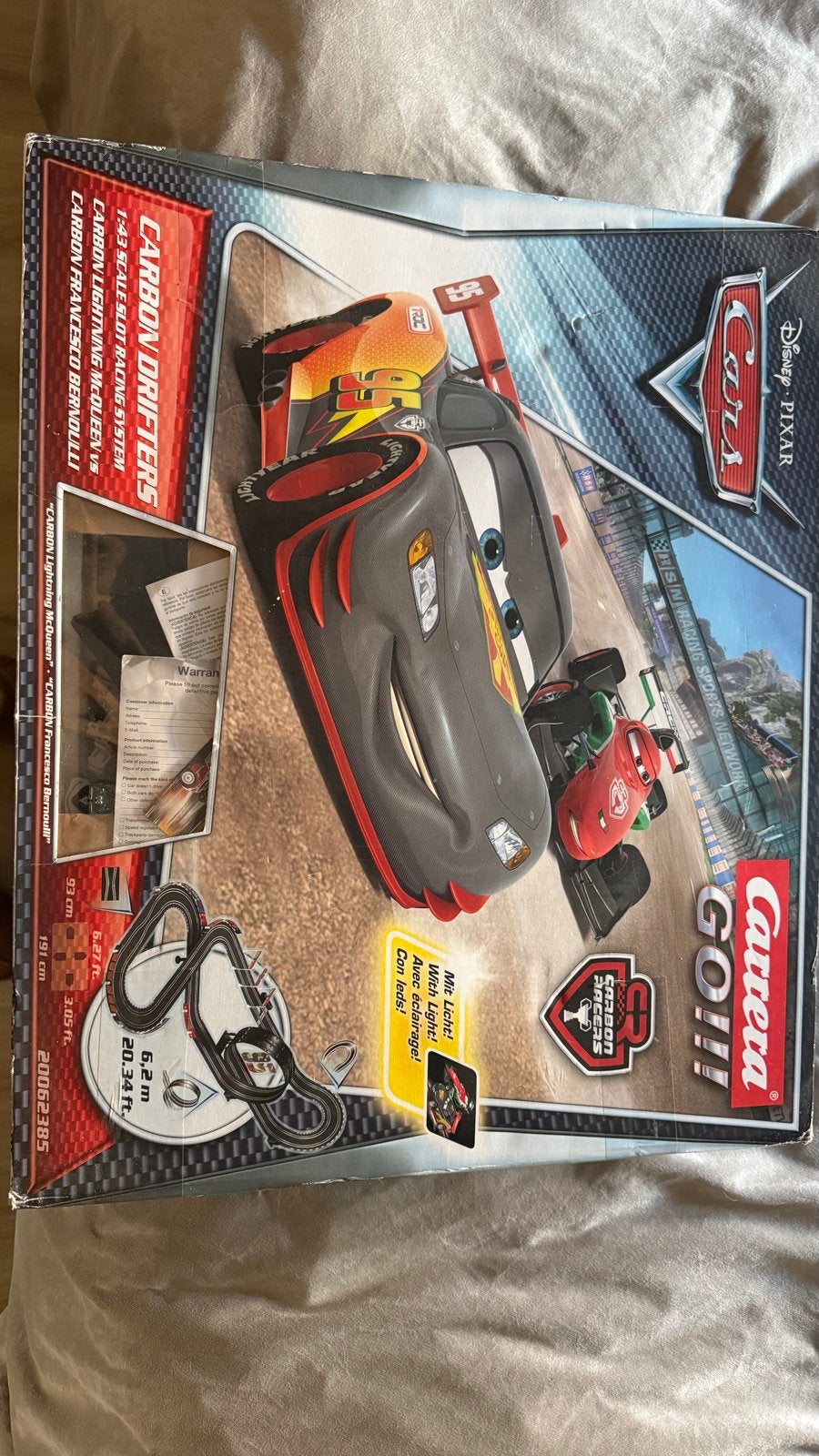 Carrera Go!!! Disney Pixar Cars Carbon Drifters Racebaan, Kinderen en Baby's, Carrera, Ophalen of Verzenden, Elektrisch, Racebaan