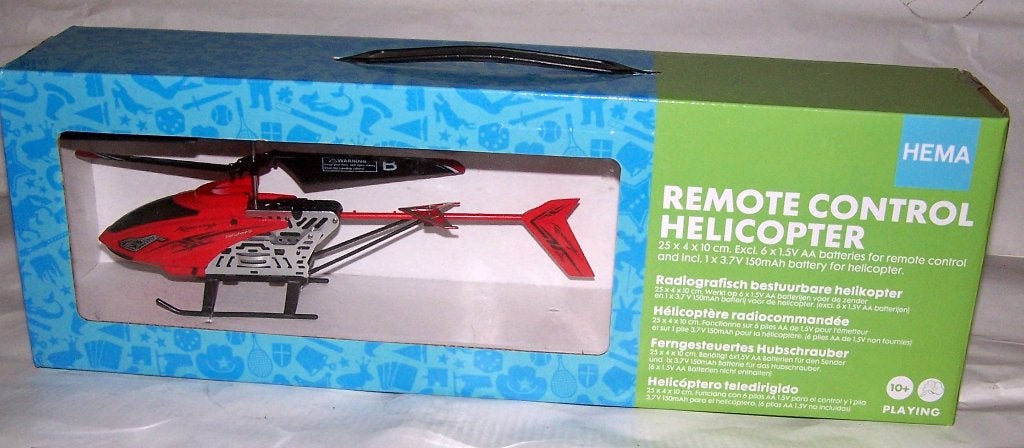 Remote Control Helicopter-Hema. Nieuw in doos., Overige merken, 1:72 tot 1:144, Helikopter, Nieuw