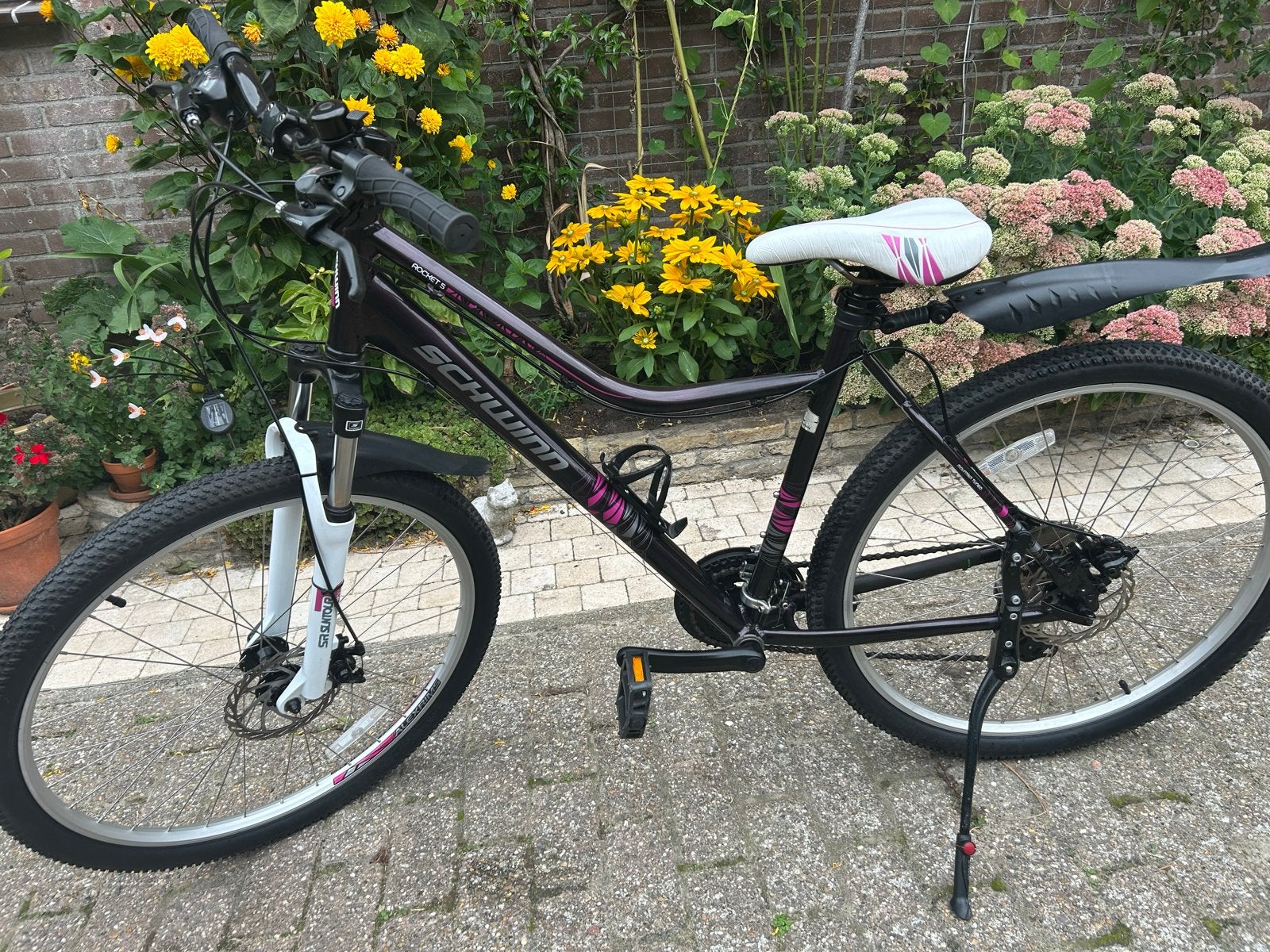 Schwinn Mountainbike 26 inch, 21 versnellingen, schijfremmen, Fietsen en Brommers, Ophalen, Zo goed als nieuw, Schijfrem, Overige merken