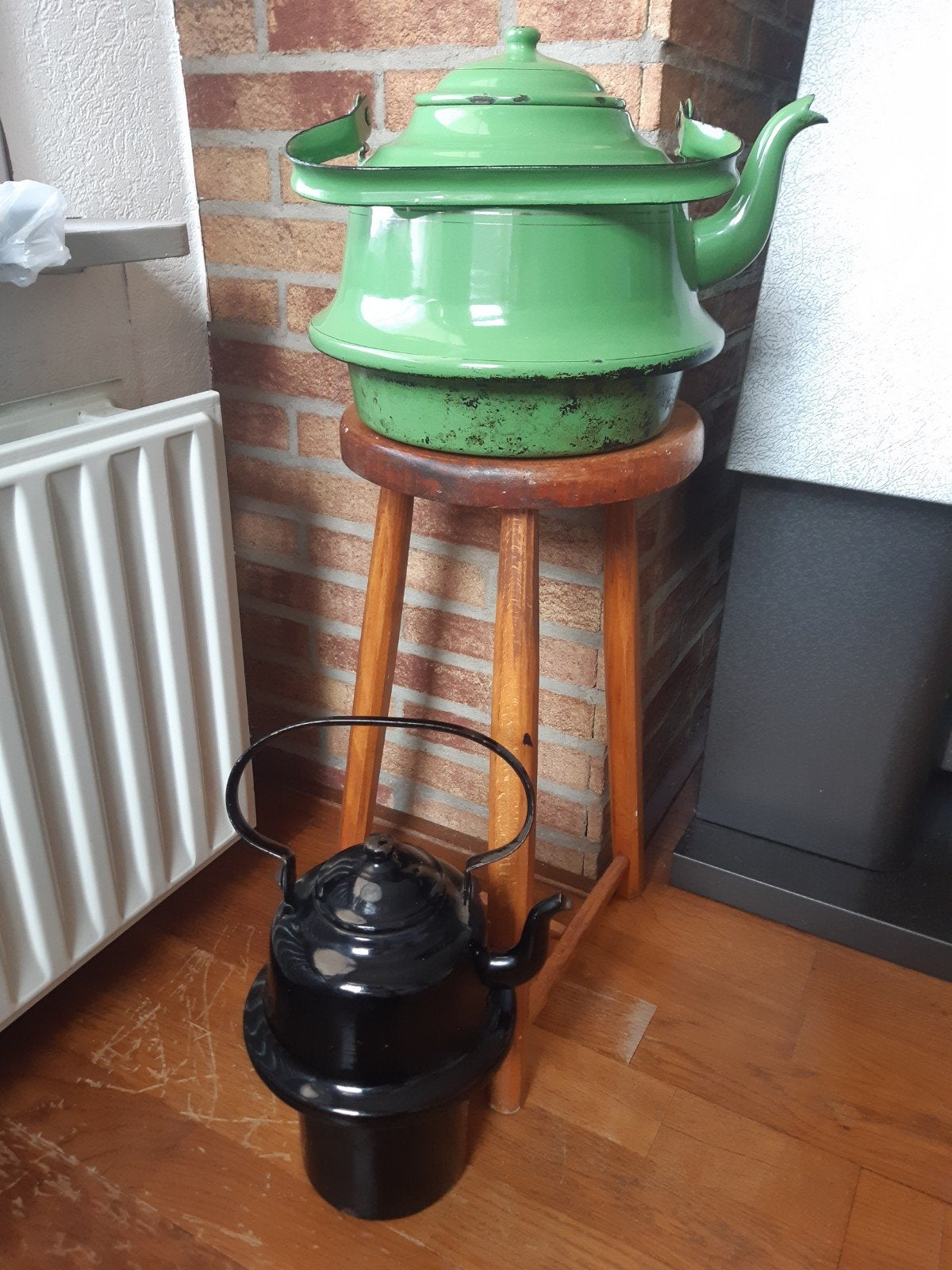2 mooie zakketels, Antiek en Kunst, Ophalen of Verzenden