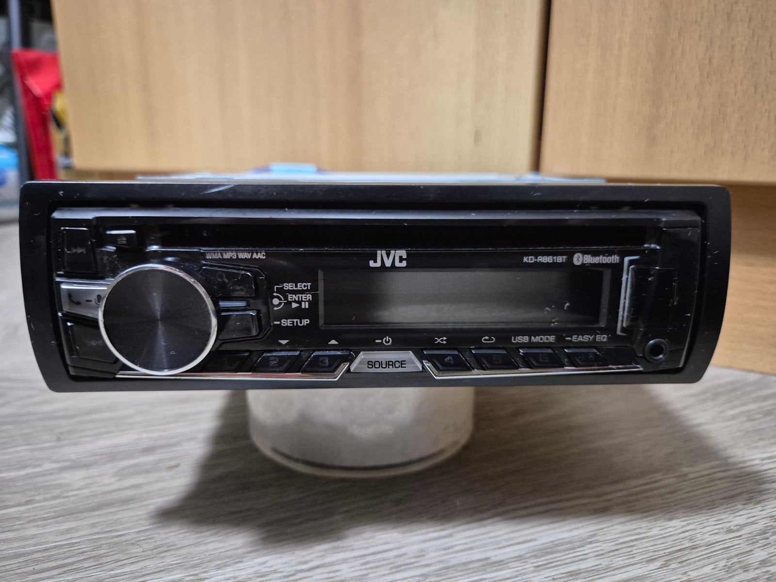JVC KD-R861BT Autoradio met Bluetooth en USB, Ophalen of Verzenden, Gebruikt