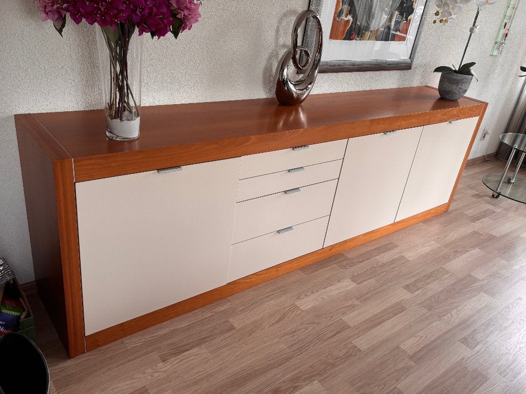 Pastoe dressoir, Ophalen, Zo goed als nieuw, 200 cm of meer, Met deur(en)