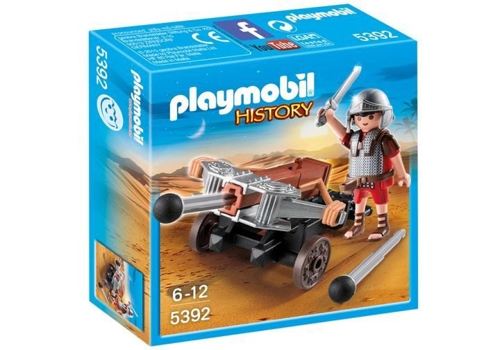 5392 romeinse soldaat met ballista / romeinen NIEUW, Kinderen en Baby's, Speelgoed | Playmobil, Complete set, Nieuw, Historisch