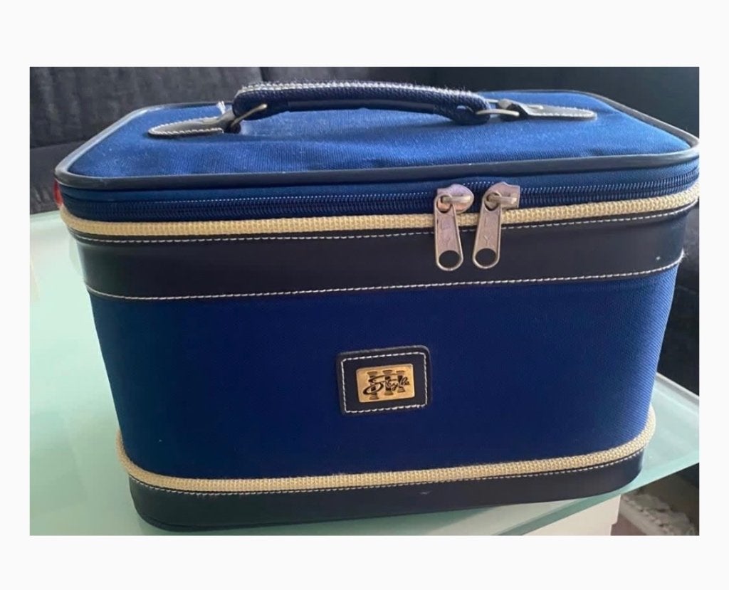 Handkoffer beautycase Koffer mini makeup koffer, Sieraden, Tassen en Uiterlijk, Beautycases, Ophalen, Zo goed als nieuw