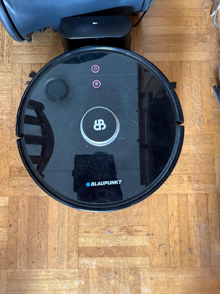 Blaupunkt bleubot robot stofzuiger, Ophalen of Verzenden, Zo goed als nieuw, Robotstofzuiger, Reservoir