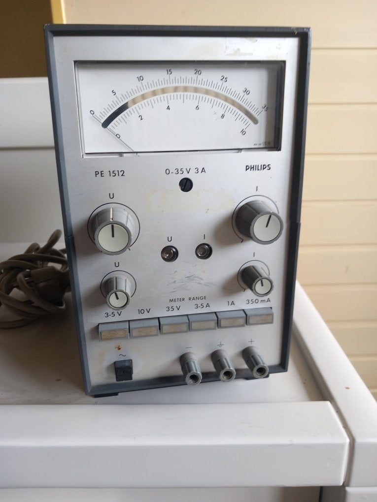 Philips Power Supply PM 1512, Doe-het-zelf en Verbouw, Meetapparatuur, Ophalen, Gebruikt, Overige meters
