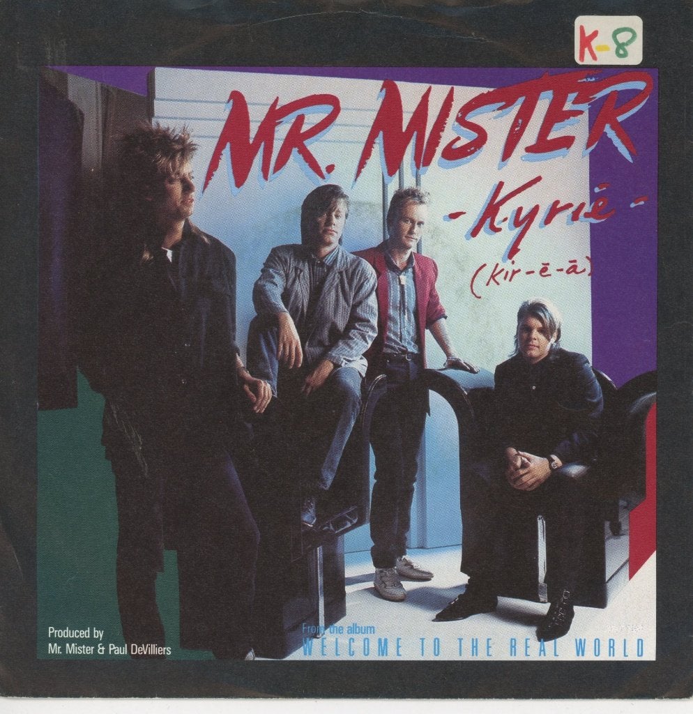 S Mr. Mister - Kyrie, Gebruikt, Verzenden, 7 inch, Beschermende buitenhoes