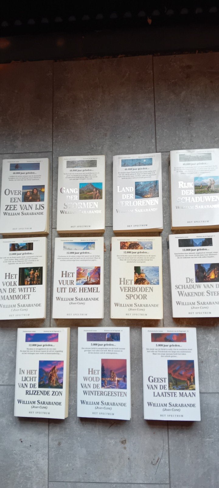 serie Kinderen van de Dageraad- William Sarabande, Ophalen of Verzenden, Gelezen, William Sarabande