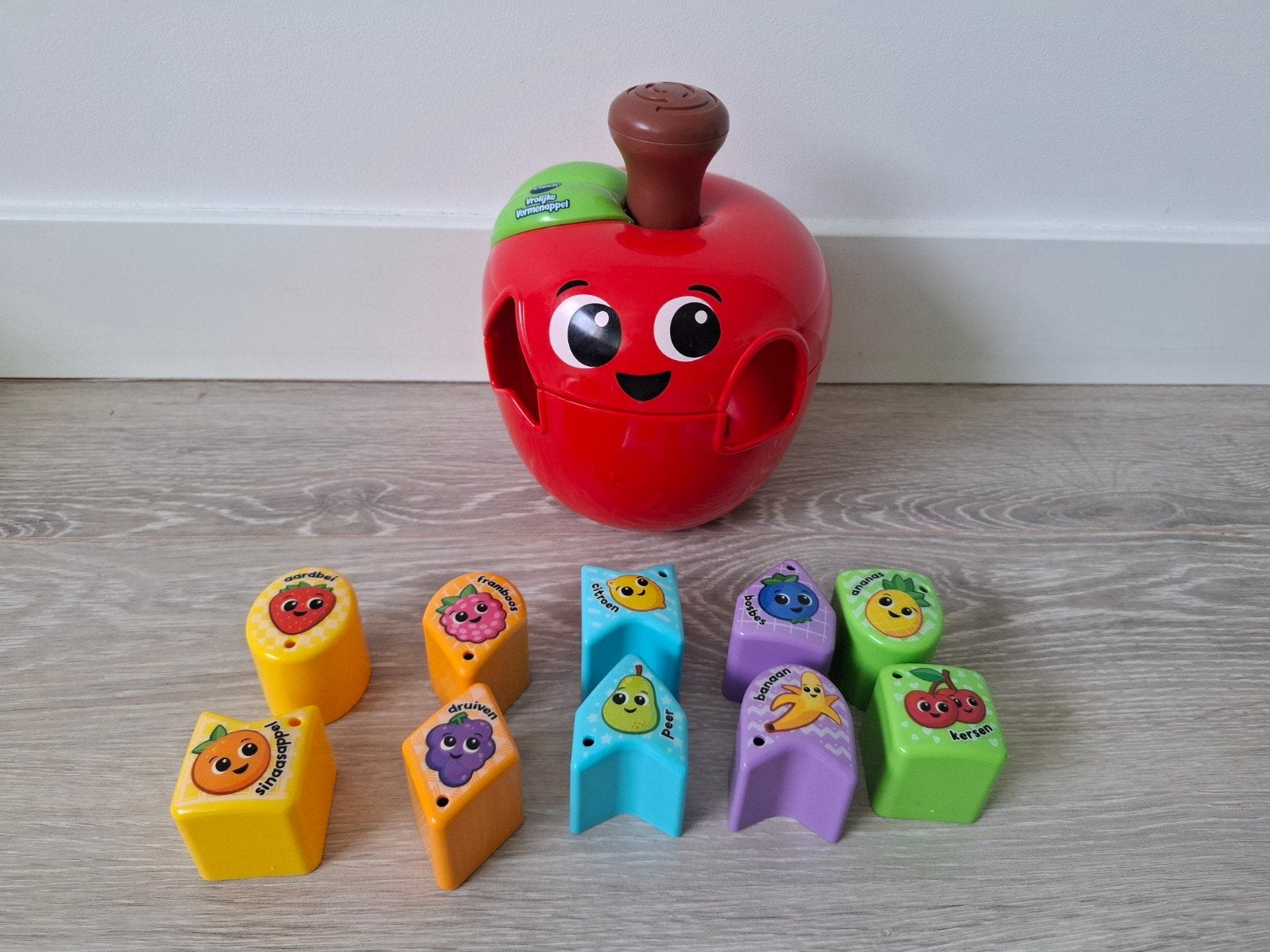 VTech Vrolijke Vormenappel - Educatief Speelgoed, Ophalen, Zo goed als nieuw, 6 maanden tot 2 jaar
