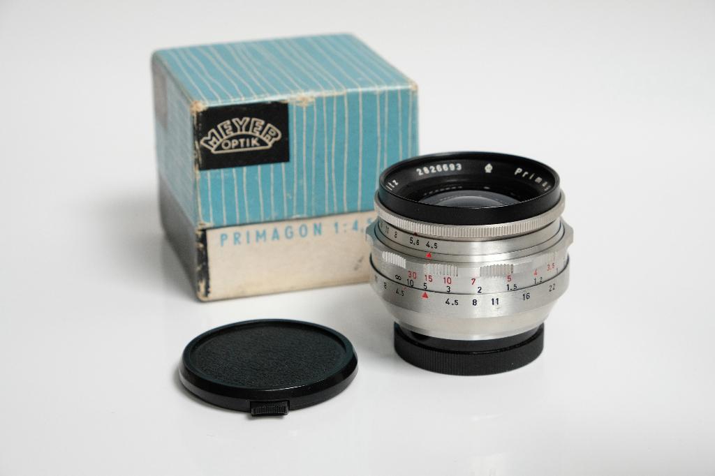 Meyer-Optik Gorlitz Primagon 35mm f4.5 Exakta vintage, Ophalen of Verzenden, Zo goed als nieuw, Groothoeklens