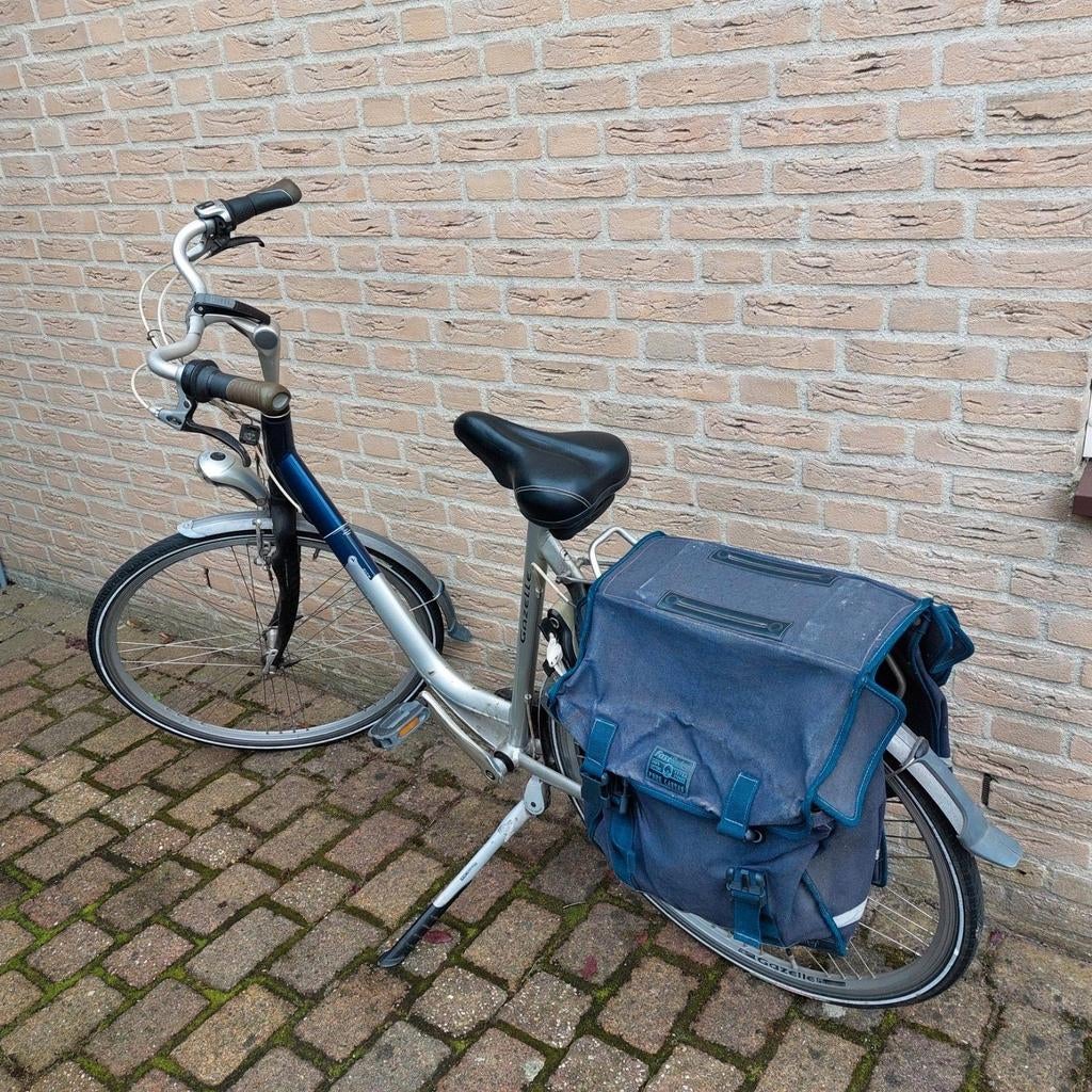 Gazelle City Bike licht aluminium 57 cm, Fietsen en Brommers, Fietsen | Dames | Damesfietsen, Ophalen, Gebruikt, Versnellingen