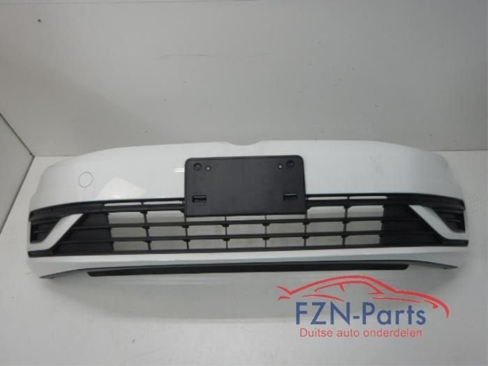 VW Golf 7 Facelift Voorbumper LC9A, Ophalen of Verzenden, Gebruikt, Voor, Bumper