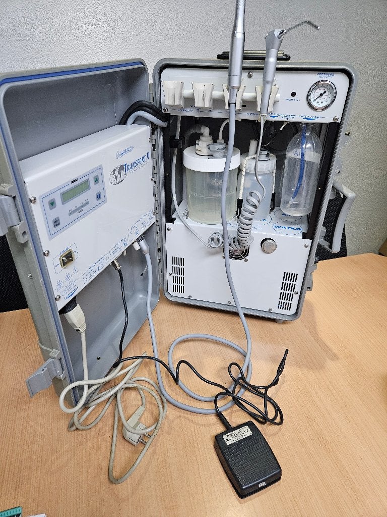 mobiel dental apparaat aseptico 2 en tandenbleek apparaat, Ophalen, Zo goed als nieuw