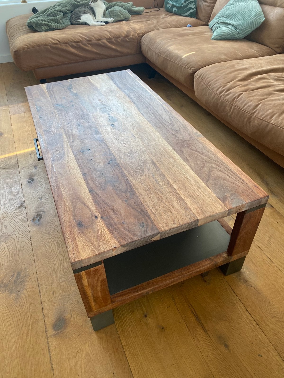 Henders & Hazel salontafel aangeboden, Ophalen, 100 tot 150 cm, 50 tot 100 cm, Zo goed als nieuw