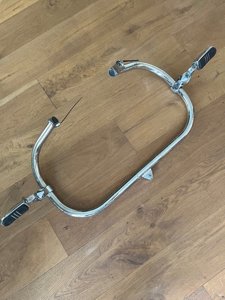 Valbeugel met voetsteunen voor Harley Davidson Dyna Fat Bob, Ophalen of Verzenden, Gebruikt