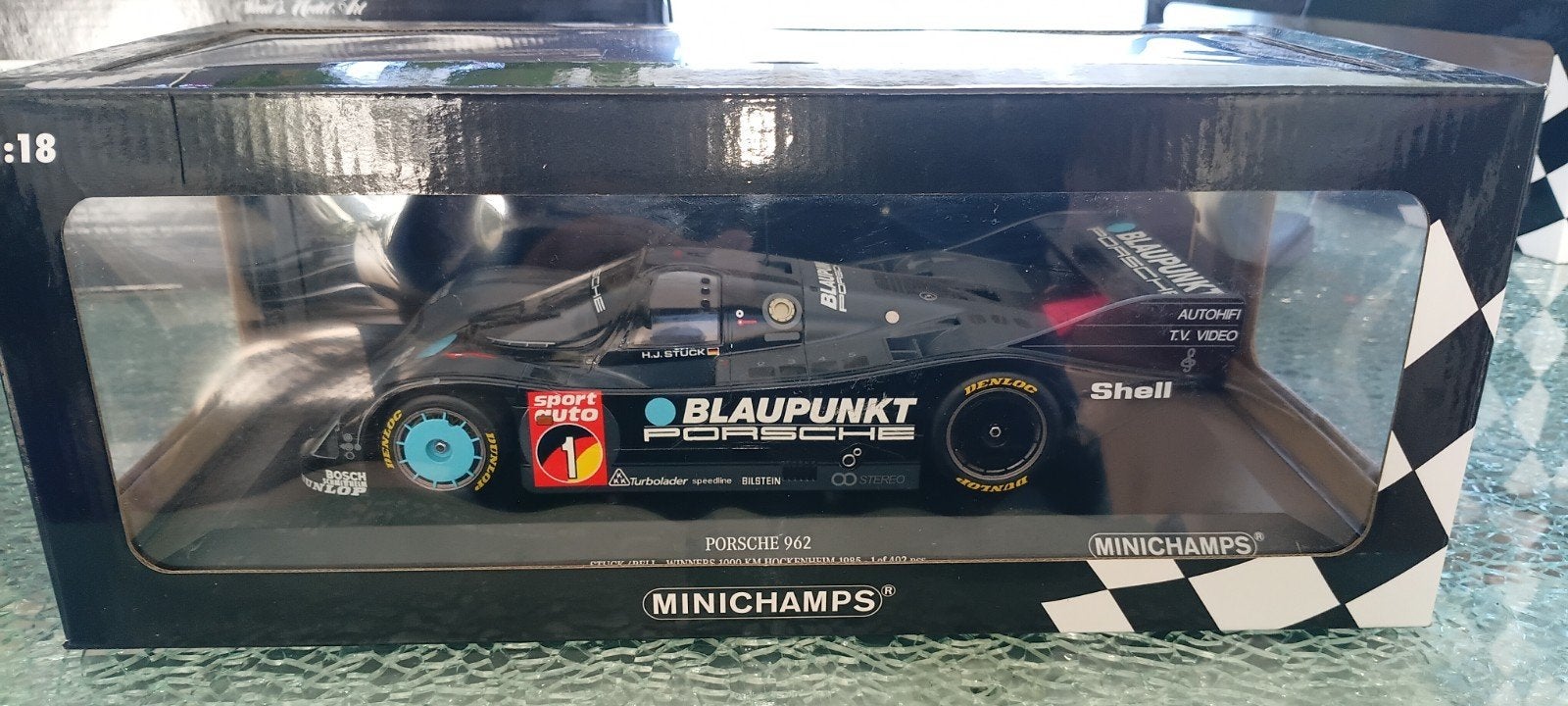 Porsche 962 Minichamps, Ophalen of Verzenden, Nieuw, Auto, MiniChamps