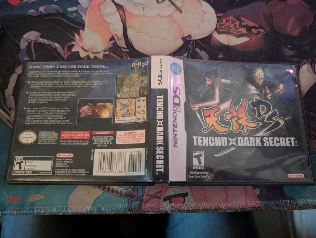 Tenchu: Dark Secret - Nintendo DS (Compleet met boekje), Avontuur en Actie, 1 speler, Ophalen of Verzenden, Zo goed als nieuw