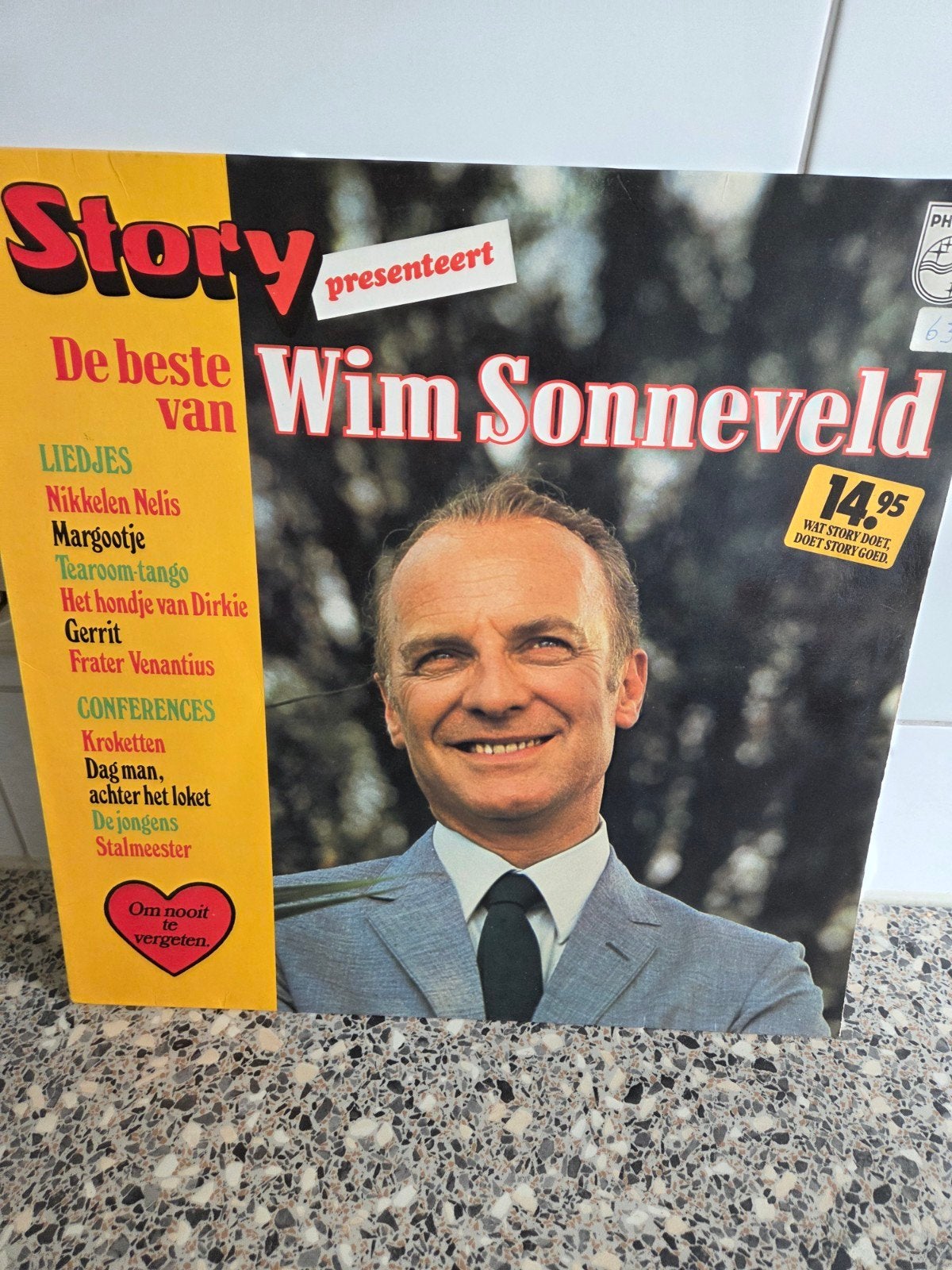 Wim Sonneveld - De Beste Van (Story presenteert), Cd's en Dvd's, Vinyl | Nederlandstalig, Gebruikt, Overige genres, Ophalen of Verzenden