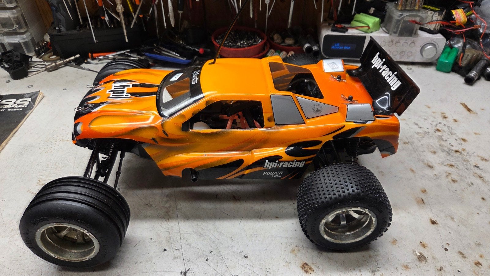 Te koop mooie hpi racing, Ophalen of Verzenden, Zo goed als nieuw, Schaal 1:10, Auto onroad