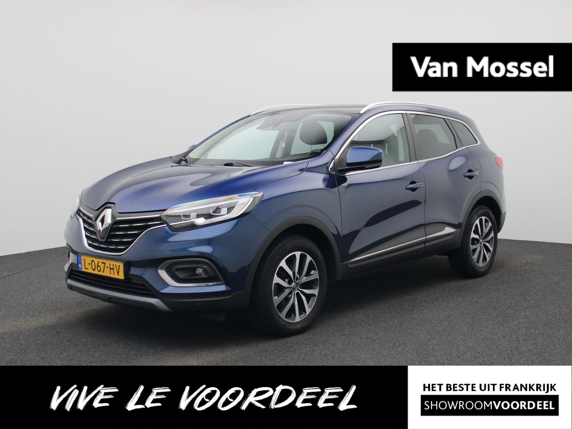 Renault Kadjar 1.3 TCe 140Pk Limited | Navigatie | Apple & A, Auto's, Renault, Kadjar, Gebruikt, 4 cilinders, Blauw