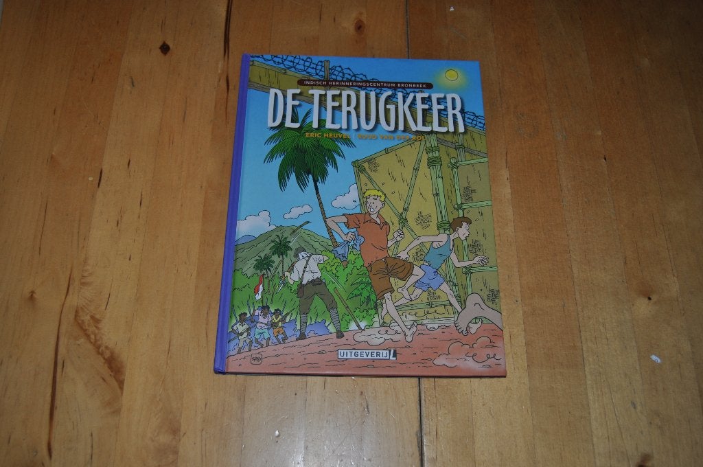 De terugkeer, Eric Heuvel/Ruud van der Rol hardcover  izgs, Eén stripboek, Ophalen of Verzenden, Gelezen