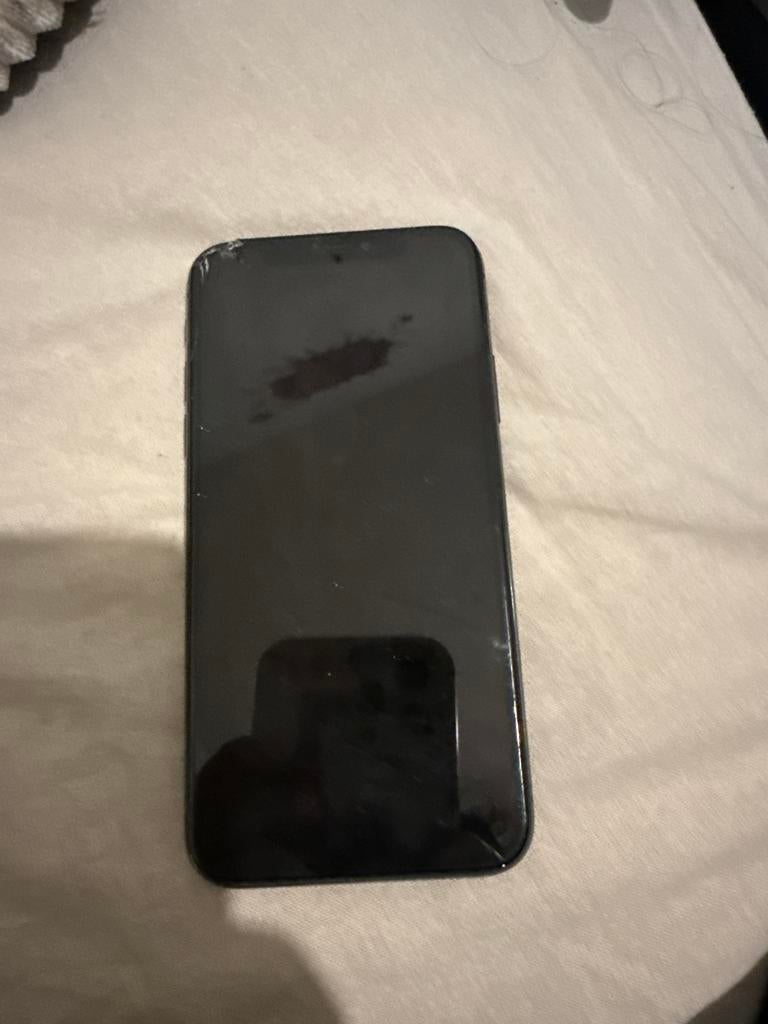 iPhone X 64GB Zwart - Gebruikt MOET NU WEG, Telecommunicatie, Mobiele telefoons | Apple iPhone, Gebruikt, Zwart, 64 GB, Zonder simlock