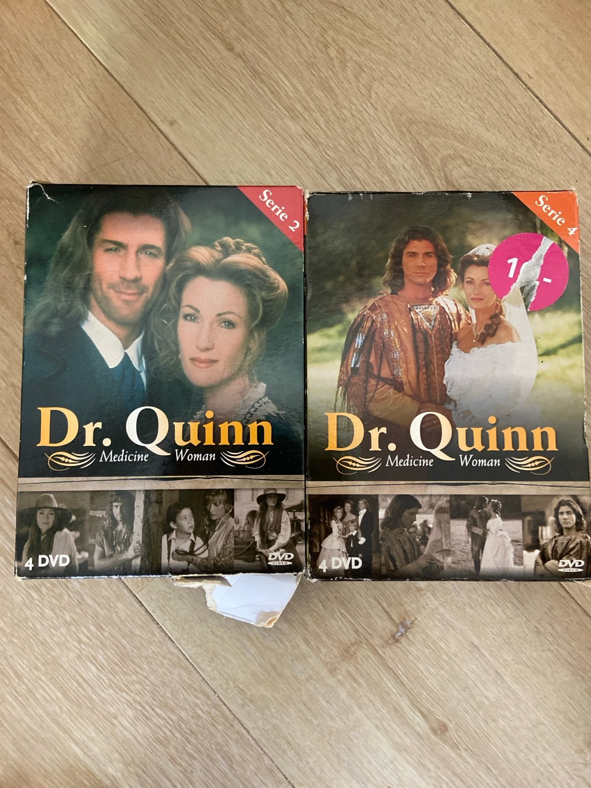 Dr. Quinn, Medicine Woman - Seizoen 2 & 4 DVD Boxen, Ophalen, Gebruikt, Alle leeftijden, Drama