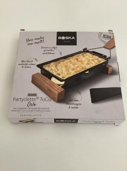 Boska Partyclette ToGo Oslo - Raclette voor kaasliefhebbers, Ophalen of Verzenden, Nieuw, Minder dan 4 personen