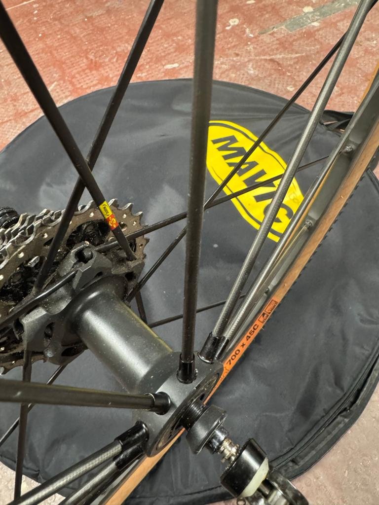 Mavic Allroad Carbon SL Wielset met WTB Riddler Banden, Wiel, Ophalen of Verzenden, Zo goed als nieuw, Gravelbike