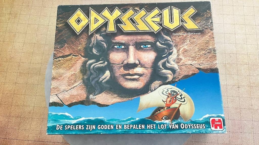 Odysseus - vintage bordspel Jumbo (Griekse mythologie), Hobby en Vrije tijd, Gezelschapsspellen | Bordspellen, Ophalen of Verzenden
