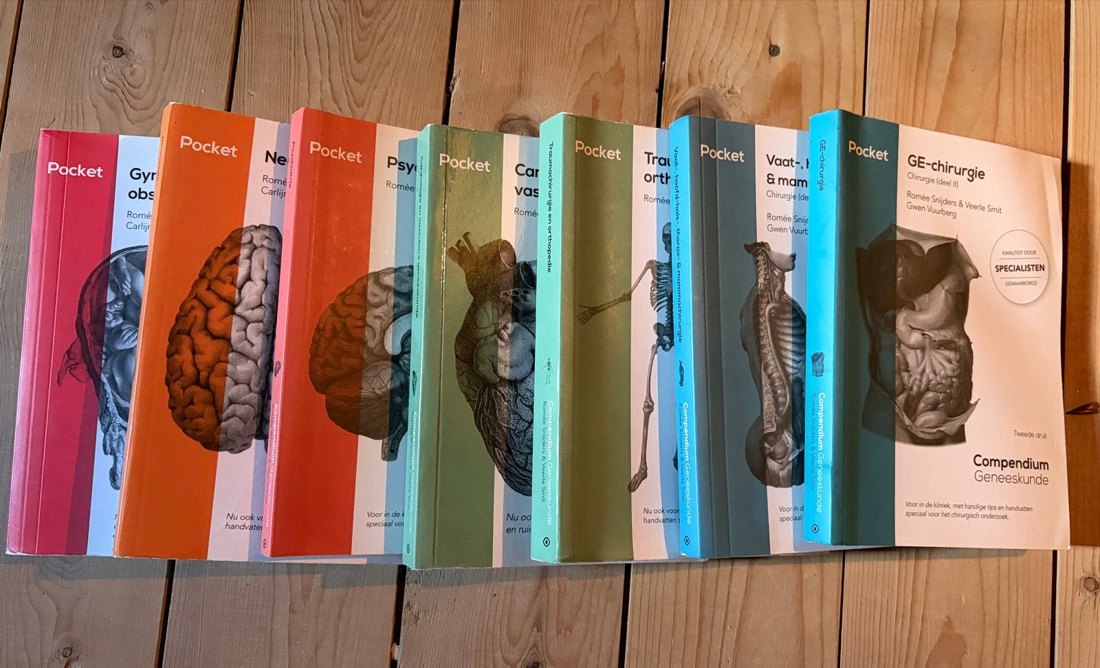 7 Compendium Geneeskunde Pocket Boeken, Ophalen of Verzenden, Beta, Gelezen, WO