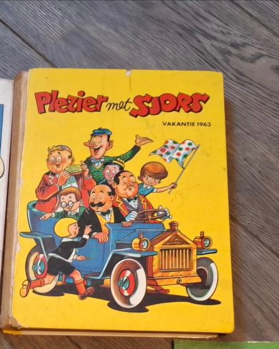 Plezier met Sjors - Vakantie 1963 - Originele uitgave, Boeken, Eén stripboek, Ophalen of Verzenden, Gelezen