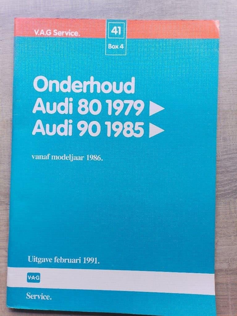 Audi 80 B2 + coupé dealer werkplaatsboek Onderhoudswerk, Ophalen of Verzenden, Gelezen, Audi