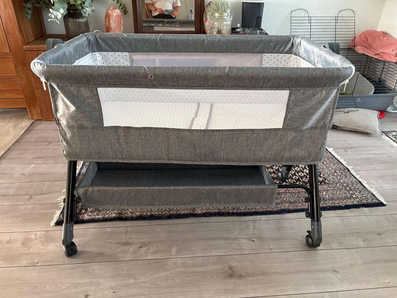 Co sleeper/reisbedje, Ophalen, Zo goed als nieuw, Reisbedje