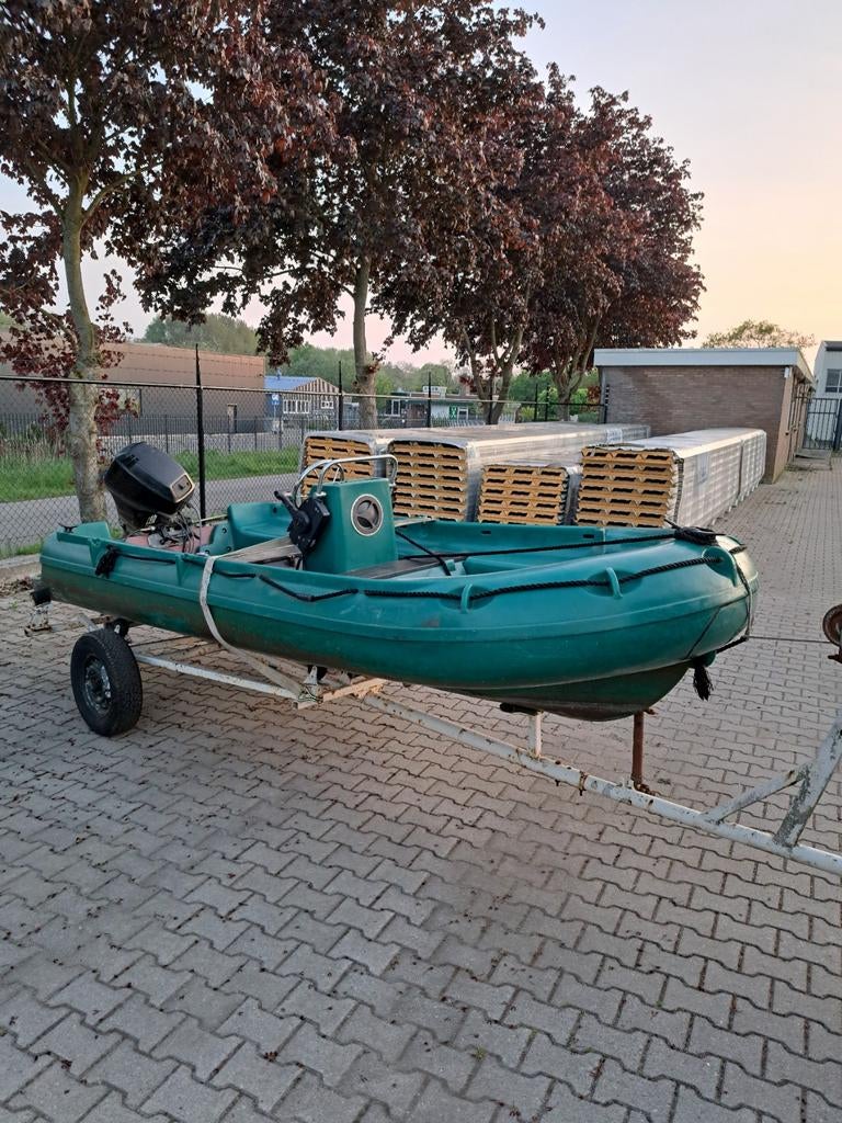 Fun yak boot consoleboot fun yak 390, Watersport en Boten, Suppen, Gebruikt, SUP-boards, Ophalen of Verzenden
