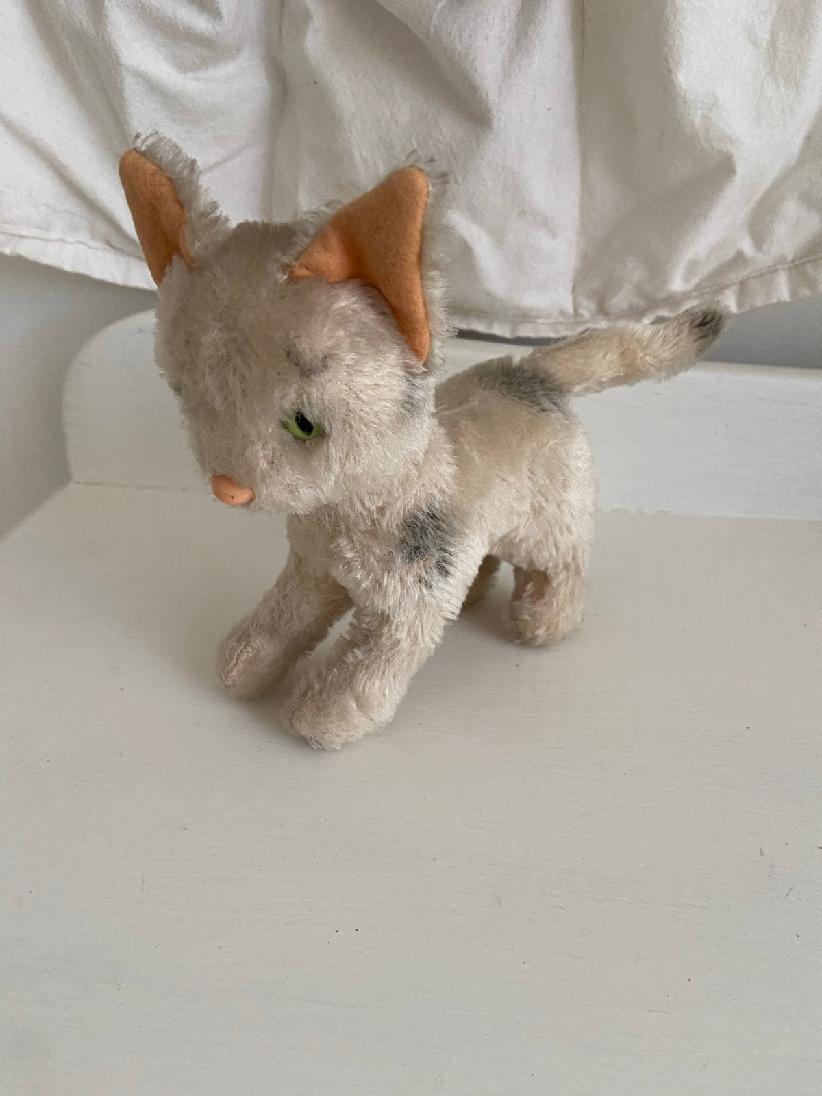 Vintage knuffel katje - Schattig en zeldzaam, Ophalen of Verzenden, Gebruikt
