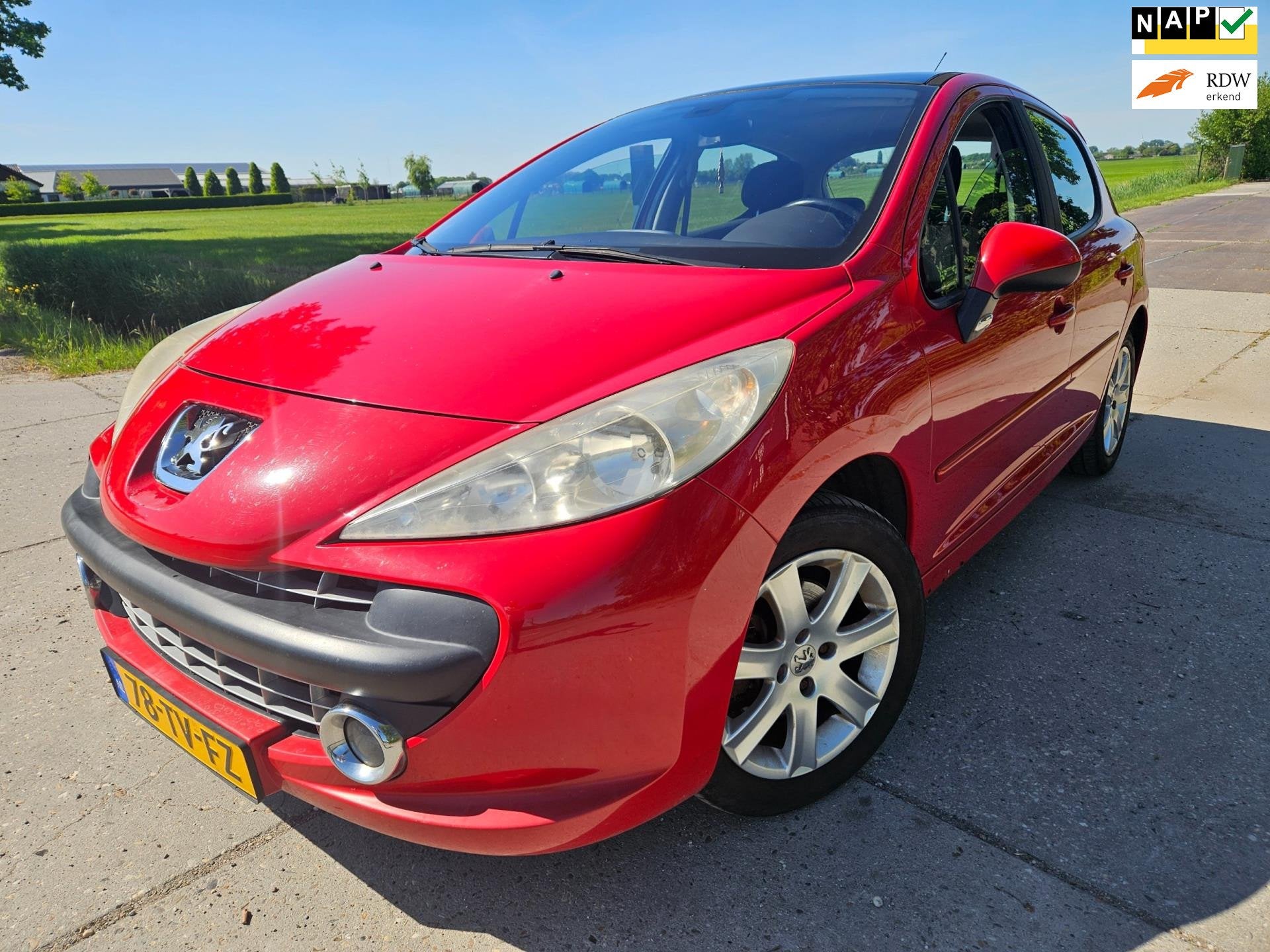 Peugeot 207 1.6-16V XS Pack/ climatronic/ 5 deurs, Voorwielaandrijving, Gebruikt, Bedrijf, Handgeschakeld