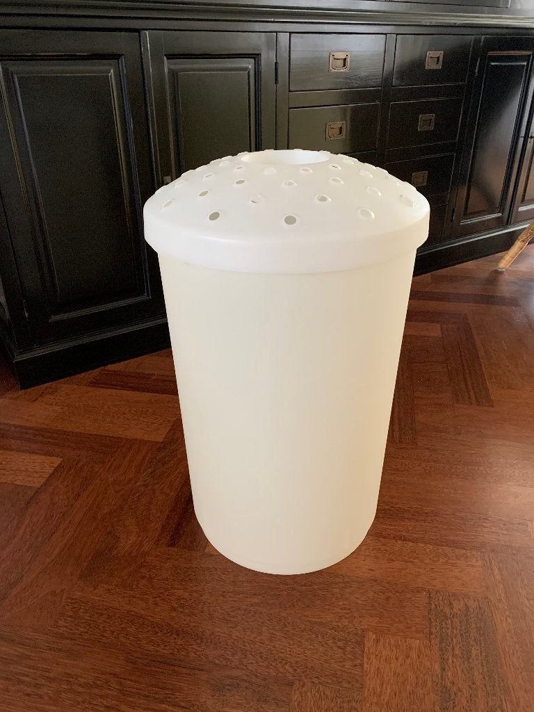 Wasmand Curver, Ophalen, Zo goed als nieuw, Wasmand, Wit