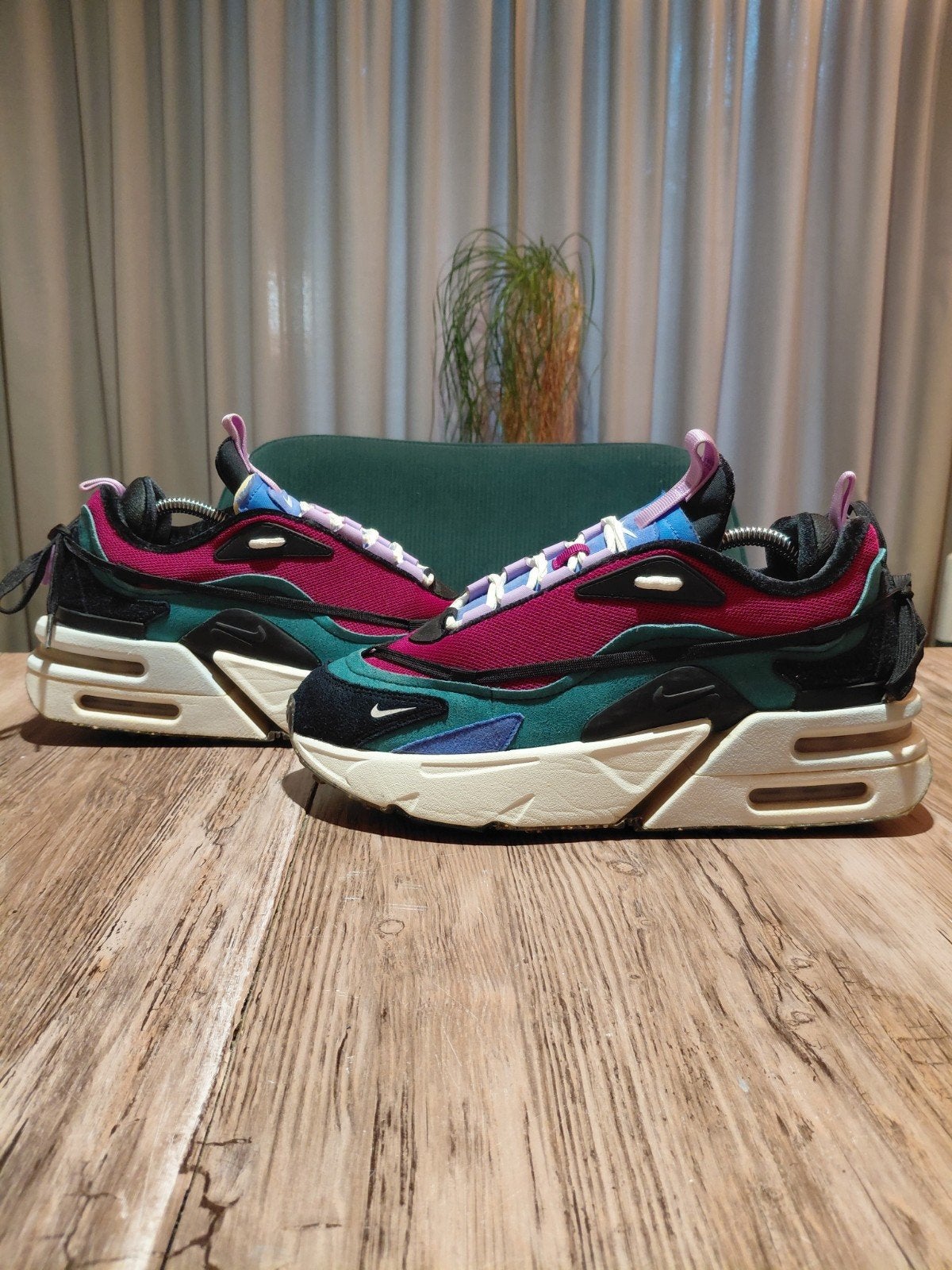 Nike Air Max Furyosa NRG 'Night Green' Size 43, Zwart, Nike, Ophalen of Verzenden, Sneakers of Gympen