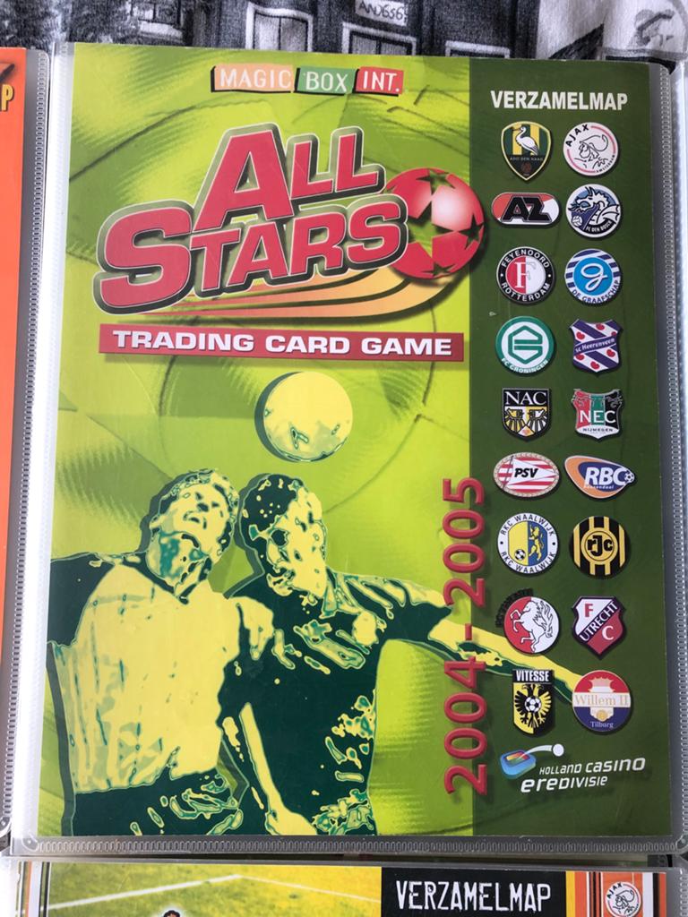 All Stars Eredivisie 2004-2005 100% compleet, Verzamelen, Ophalen of Verzenden, Zo goed als nieuw, Overige binnenlandse clubs