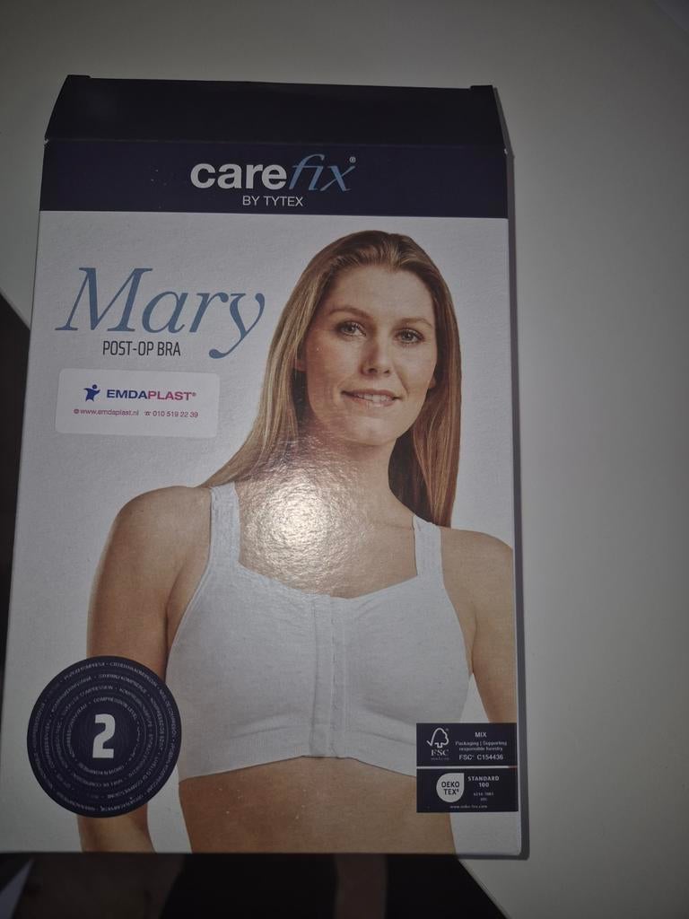 Compressie bh 2 x maat M, Care fix, Verzenden, Zwart, BH