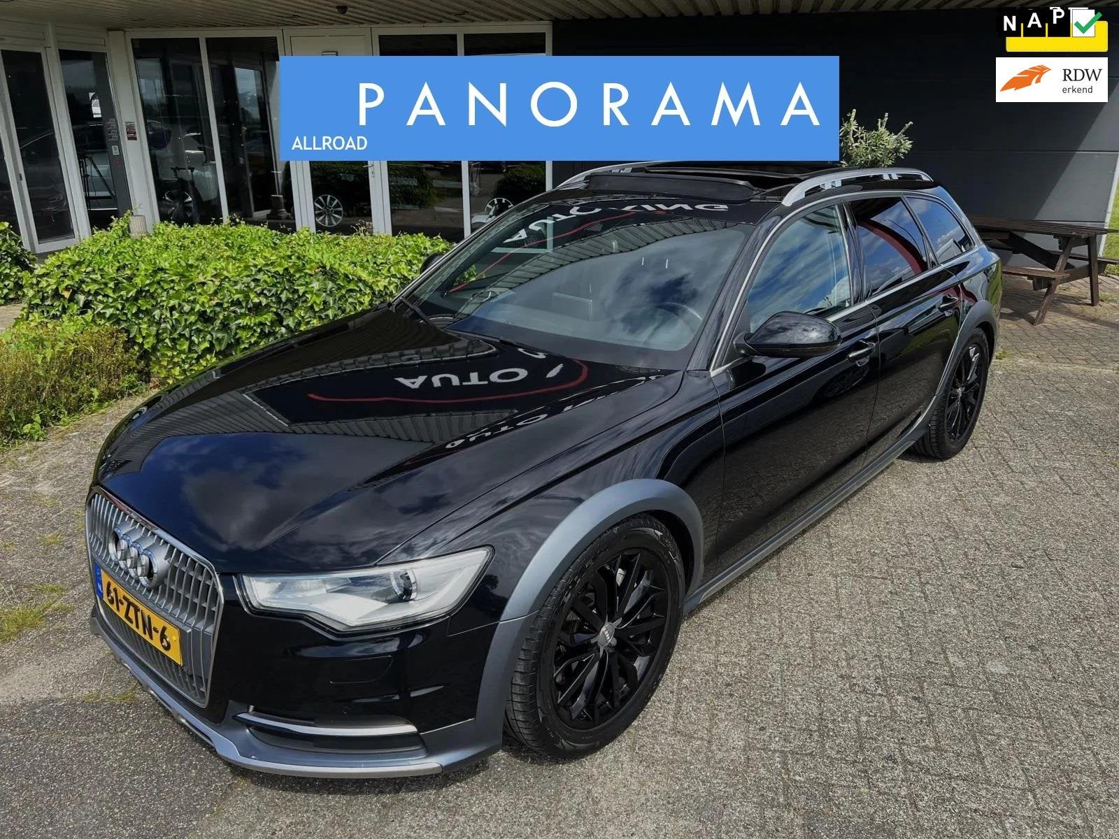 Audi A6 Allroad Quattro BiTDI 313 I PANO I CAMERA I APK+NAP, Automaat, Euro 5, 15 km/l, Gebruikt