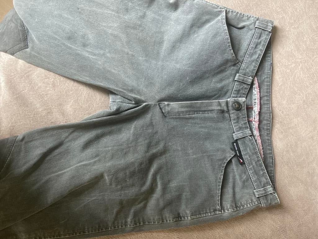 Euro-Star rijbroek grijs met kniestukken, Ophalen of Verzenden, Gebruikt, Bovenkleding