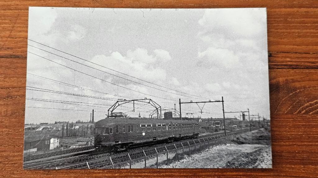 Foto TREIN NS Nederlandse Spoorwegen Mat46 ELD2 Muizeneus, Verzenden, Gebruikt, Trein, Overige typen
