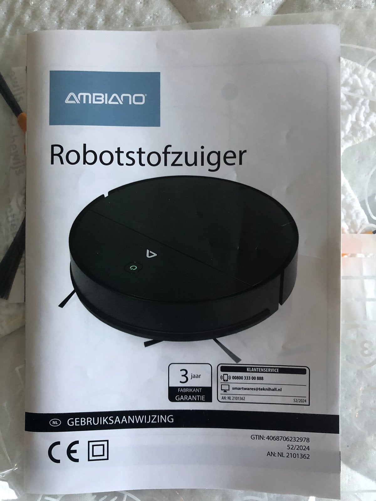 Robot stofzuiger, Ophalen, Zo goed als nieuw