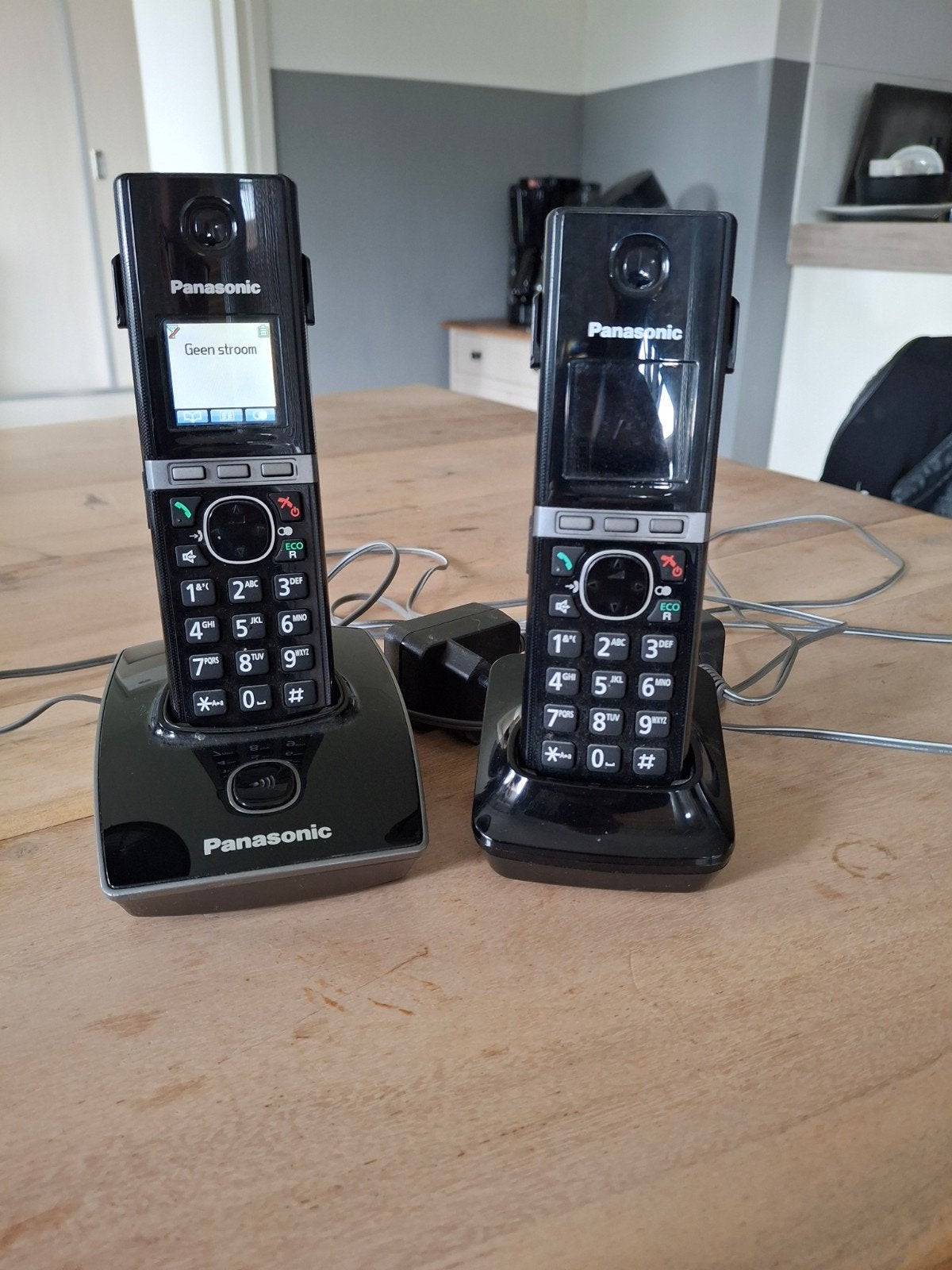Draadloze telefoonset Panasonic, Ophalen of Verzenden, Zo goed als nieuw, 2 handsets