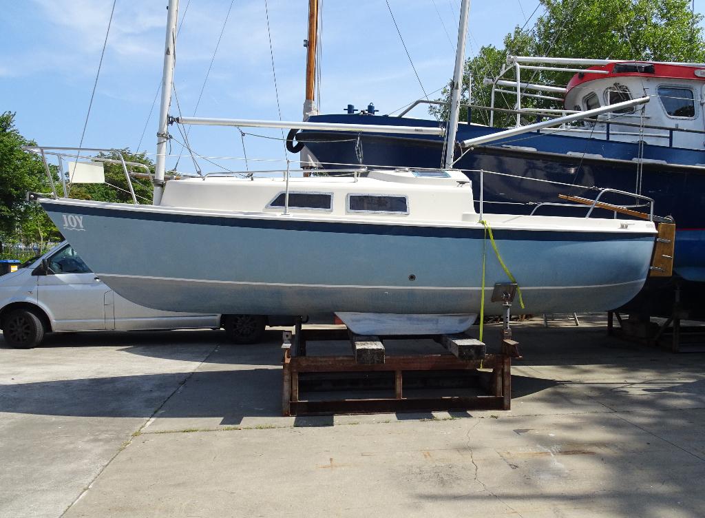 Hunter Liberty 23 met trailer, superleuke boot!, Ophalen, Gebruikt, Tourjacht of Cruiser, 6 tot 9 meter